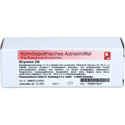 Bryonia D 6 Globuli 10 g