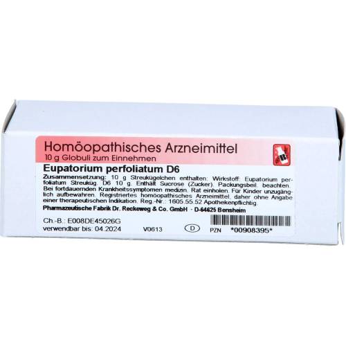 Eupatorium Perfoliatum D 6 Globuli 10 g