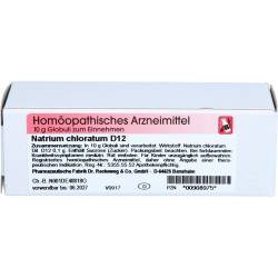 Natrium Chloratum D 12 Globuli 10 g