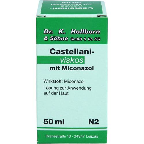 Castellani viskos m. Miconazol Lösung 50 ml