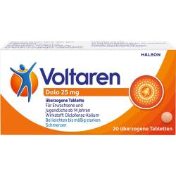 Voltaren Dolo 25 mg überzogene Tabletten 20 St