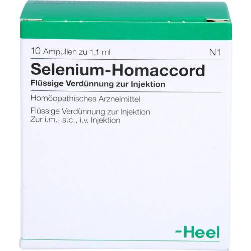 Selenium Homaccord Ampullen 10 St