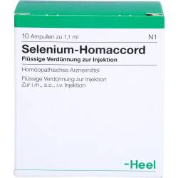 Selenium Homaccord Ampullen 10 St