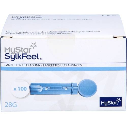 Mystar SylkFeel Lanzetten 28 G 100 St