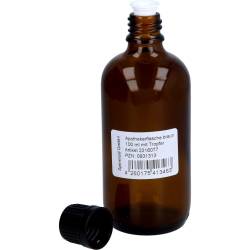 Apothekerflasche braun 100 ml 100 ml