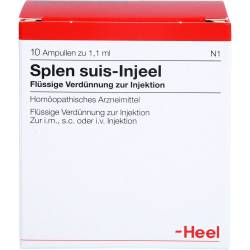 Splen suis Injeel Ampullen 10 St