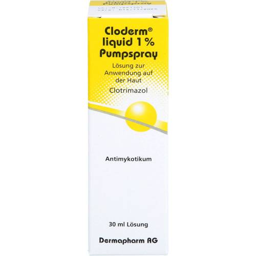 Cloderm Liquid 1% Pumpspray 30 ml