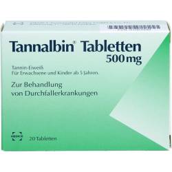 Tannalbin Tabletten 20 St