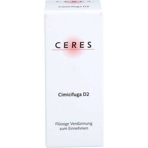 Ceres Cimicifuga D 2 Dilution 20 ml
