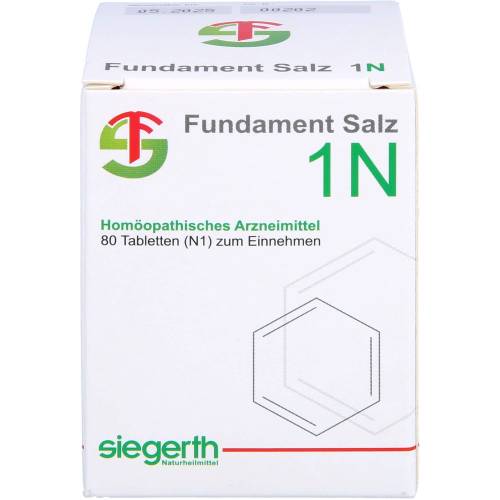 Fundament-Salz I N Tabletten 80 St