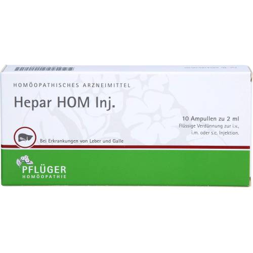 Hepar Hom Inj.Ampullen 20 ml