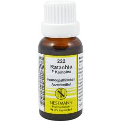 Ratanhia F Komplex Nr.222 Dilution 20 ml