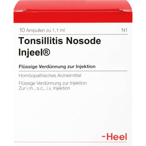 Tonsillitis Nosode Injeel Ampullen 10 St