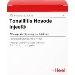 Tonsillitis Nosode Injeel Ampullen 10 St