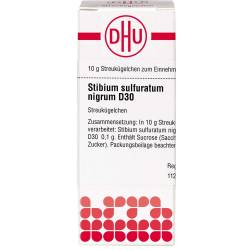 Stibium Sulfuratum Nigrum D 30 Globuli 10 g