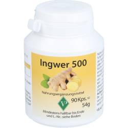 Ingwer 500 Kapseln 90 St