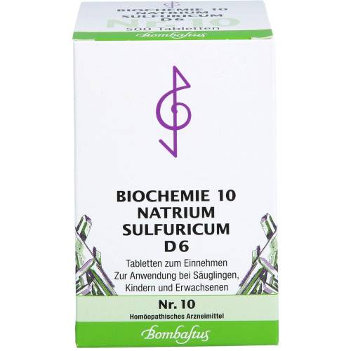 Biochemie 10 Natrium sulfuricum D 6 Tabletten 500 St