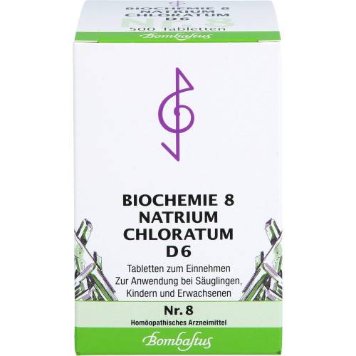 Biochemie 8 Natrium chloratum D 6 Tabletten 500 St