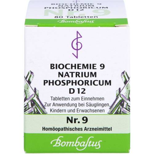 Biochemie 9 Natrium phosphoricum D 12 Tabletten 80 St