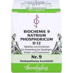 Biochemie 9 Natrium phosphoricum D 12 Tabletten 80 St