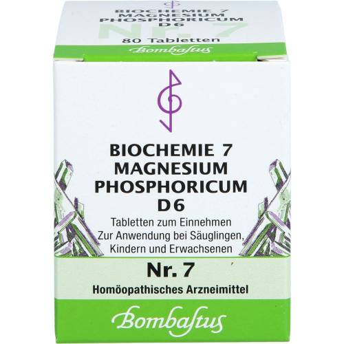 Biochemie 7 Magnesium phosphoricum D 6 Tabletten 80 St