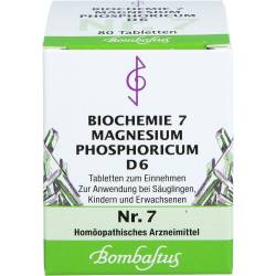 Biochemie 7 Magnesium phosphoricum D 6 Tabletten 80 St