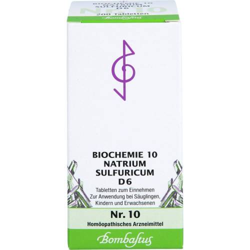 Biochemie 10 Natrium sulfuricum D 6 Tabletten 200 St