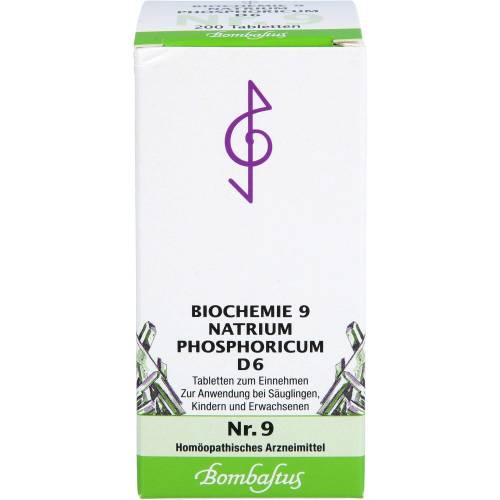 Biochemie 9 Natrium phosphoricum D 6 Tabletten 200 St