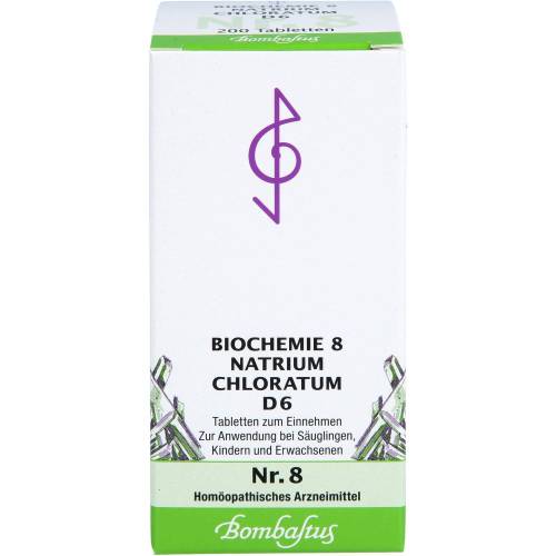 Biochemie 8 Natrium chloratum D 6 Tabletten 200 St
