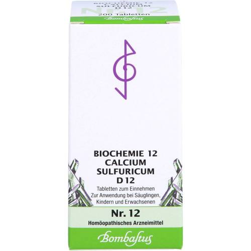 Biochemie 12 Calcium sulfuricum D 12 Tabletten 200 St
