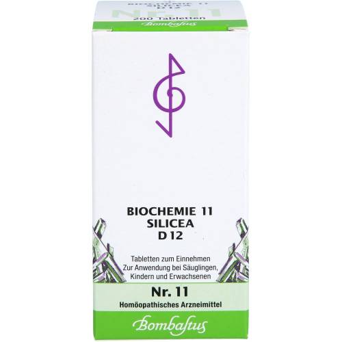 Biochemie 11 Silicea D 12 Tabletten 200 St