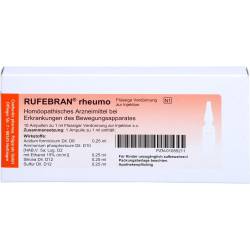 Rufebran rheumo Ampullen 10 St