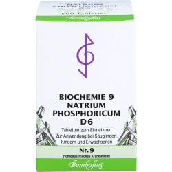 Biochemie 9 Natrium phosphoricum D 6 Tabletten 500 St