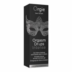 Gel stimulare clitoris Orgasm Drops Intense, 30 ml, Orgie