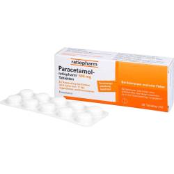 Paracetamol-ratiopharm 500 mg Tabletten 20 St