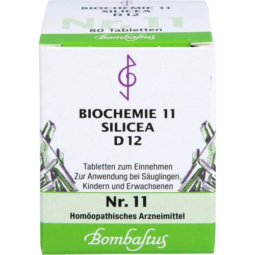 Biochemie 11 Silicea D 12 Tabletten 80 St