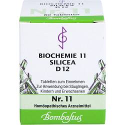 Biochemie 11 Silicea D 12 Tabletten 80 St