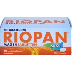 Riopan Magen Tabletten Mint 800 mg Kautabletten 100 St