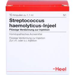 Streptococcus Haemolyticus Injeel Ampullen 10 St
