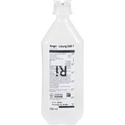 Ringer Lösung Dab 7 Plastik 500 ml