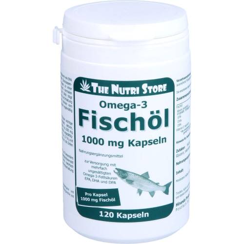 Omega-3 Fischöl 1000 mg Kapseln 120 St
