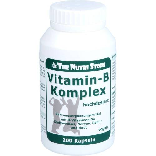 Vitamin B Komplex hochdosiert Kapseln 200 St