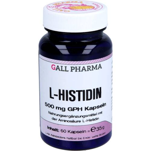 L-Histidin 500 mg Gph Kapseln 60 St