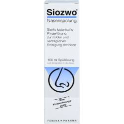 Siozwo Nasenspülung Konservierungsstofffrei 100 ml
