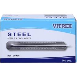 Blutlanzetten Metall einfach 200 St