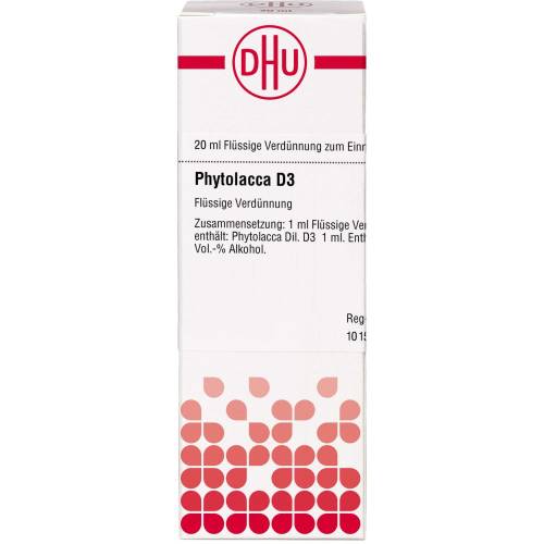 Phytolacca D 3 Dilution 20 ml