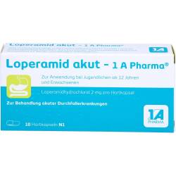 Loperamid akut-1A Pharma Hartkapseln 10 St