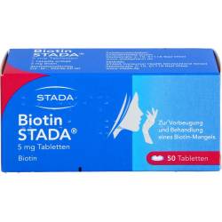 Biotin Stada 5 mg Tabletten 50 St