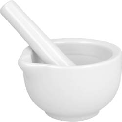 Mörser Porzellan weiß 1 St
