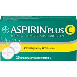 Aspirin plus C Brausetabletten 10 St